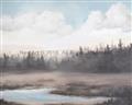 Picture of Misty Late Afternoon _GroupedProduct_Rectangle_Landscape_Unframed_Print_Only_