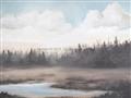 Picture of Misty Late Afternoon _GroupedProduct_Rectangle_Landscape_Unframed_Print_Only_