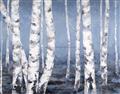 Picture of Plain White Birches _GroupedProduct_Rectangle_Landscape_Unframed_Print_Only_