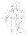 Picture of Stencil Floral Art II _GroupedProduct_Rectangle_Portrait_Unframed_Print_Only_