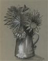 Picture of Charcoal Flower Drawing I _GroupedProduct_Rectangle_Portrait_Unframed_Print_Only_