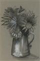 Picture of Charcoal Flower Drawing I _GroupedProduct_Rectangle_Portrait_Unframed_Print_Only_