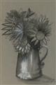 Picture of Charcoal Flower Drawing I _GroupedProduct_Rectangle_Portrait_Unframed_Print_Only_