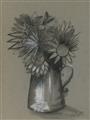 Picture of Charcoal Flower Drawing I _GroupedProduct_Rectangle_Portrait_Unframed_Print_Only_
