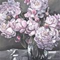 Picture of Big Pink Flower  _GroupedProduct_Square_Unframed_Print_Only_