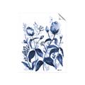 Picture of Blue Flower III _GroupedProduct_Rectangle_Portrait_Unframed_Print_Only_