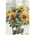 Picture of Yellow Sunflower _GroupedProduct_Rectangle_Portrait_Unframed_Print_Only_