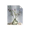 Picture of Cotton Flower In Vase II _GroupedProduct_Rectangle_Portrait_Unframed_Print_Only_