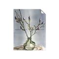 Picture of Cotton Flower In Vase II _GroupedProduct_Rectangle_Portrait_Unframed_Print_Only_