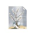 Picture of Cotton Flower In Vase _GroupedProduct_Rectangle_Portrait_Unframed_Print_Only_