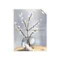 Picture of Cotton Flower In Vase _GroupedProduct_Rectangle_Portrait_Unframed_Print_Only_
