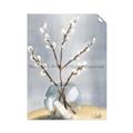 Picture of Cotton Flower In Vase _GroupedProduct_Rectangle_Portrait_Unframed_Print_Only_