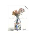 Picture of Flower In Bottle _GroupedProduct_Rectangle_Portrait_Unframed_Print_Only_