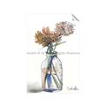 Picture of Flower In Bottle _GroupedProduct_Rectangle_Portrait_Unframed_Print_Only_
