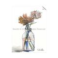 Picture of Flower In Bottle _GroupedProduct_Rectangle_Portrait_Unframed_Print_Only_