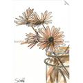 Picture of Linen Daisies _GroupedProduct_Rectangle_Portrait_Unframed_Print_Only_