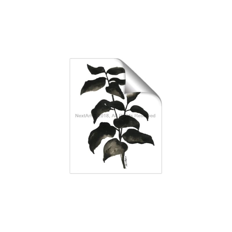 Picture of Black Leaves II _GroupedProduct_Rectangle_Portrait_Unframed_Print_Only_
