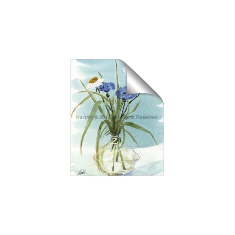 Picture of Street Flower In Bottle Water _GroupedProduct_Rectangle_Portrait_Unframed_Print_Only_