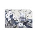 Picture of Modern Blue Floral _GroupedProduct_Rectangle_Landscape_Unframed_Print_Only_