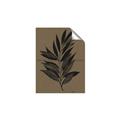 Picture of Silhouette Leaves _GroupedProduct_Rectangle_Portrait_Unframed_Print_Only_