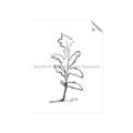 Picture of Single Flower V _GroupedProduct_Rectangle_Portrait_Unframed_Print_Only_