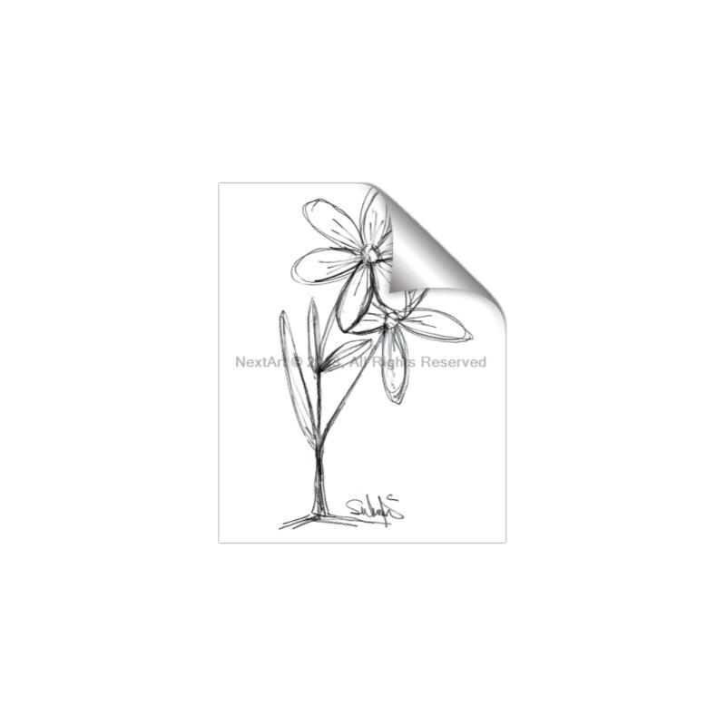 Picture of Single Flower III _GroupedProduct_Rectangle_Portrait_Unframed_Print_Only_