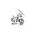 Picture of Silhouette Leaves I  _GroupedProduct_Rectangle_Portrait_Unframed_Print_Only_