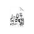 Picture of Silhouette Leaves I  _GroupedProduct_Rectangle_Portrait_Unframed_Print_Only_