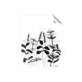 Picture of Silhouette Leaves I  _GroupedProduct_Rectangle_Portrait_Unframed_Print_Only_