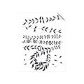 Picture of Silhouette Leaves III _GroupedProduct_Rectangle_Portrait_Unframed_Print_Only_