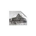 Picture of Gray Wooden Barn _GroupedProduct_Rectangle_Landscape_Unframed_Print_Only_