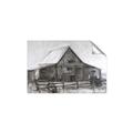 Picture of Gray Wooden Barn _GroupedProduct_Rectangle_Landscape_Unframed_Print_Only_