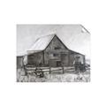 Picture of Gray Wooden Barn _GroupedProduct_Rectangle_Landscape_Unframed_Print_Only_