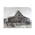 Picture of Gray Wooden Barn _GroupedProduct_Rectangle_Landscape_Unframed_Print_Only_
