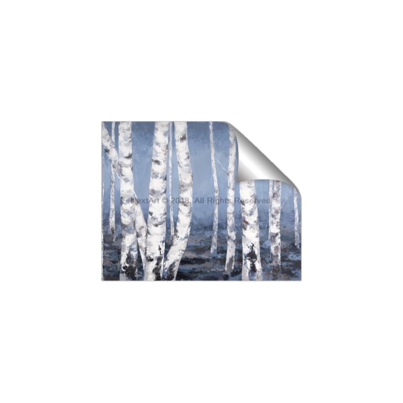 Picture of Plain White Birches _GroupedProduct_Rectangle_Landscape_Unframed_Print_Only_