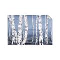Picture of Plain White Birches _GroupedProduct_Rectangle_Landscape_Unframed_Print_Only_