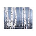 Picture of Plain White Birches _GroupedProduct_Rectangle_Landscape_Unframed_Print_Only_
