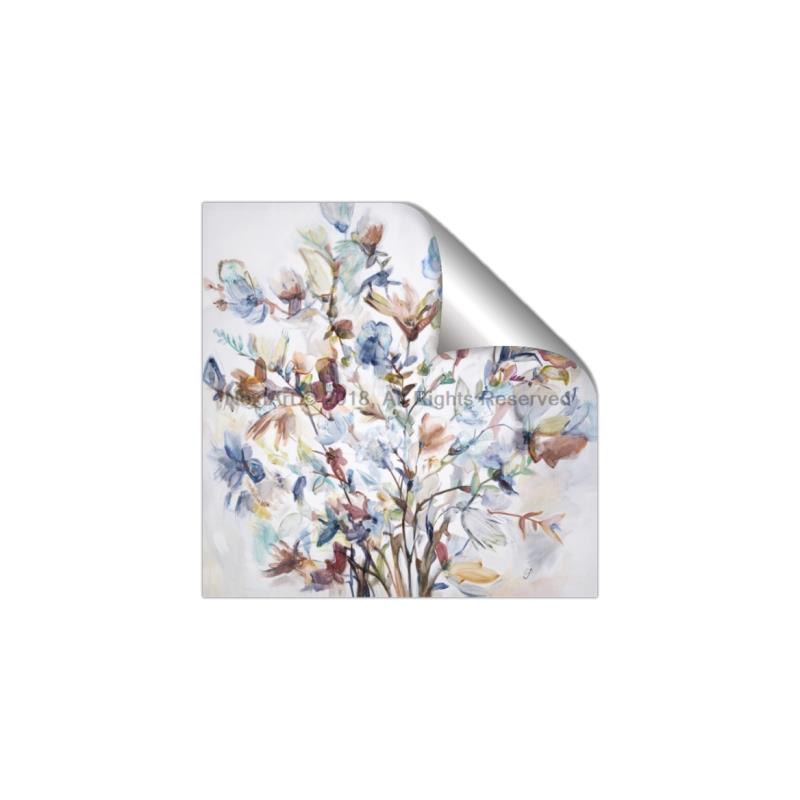 Picture of Coloured Flower _GroupedProduct_Square_Unframed_Print_Only_