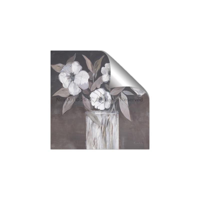 Picture of White On Gray _GroupedProduct_Square_Unframed_Print_Only_