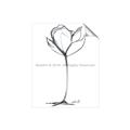 Picture of Single Flower I _GroupedProduct_Rectangle_Portrait_Unframed_Print_Only_