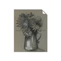 Picture of Charcoal Flower Drawing I _GroupedProduct_Rectangle_Portrait_Unframed_Print_Only_