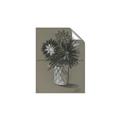 Picture of Charcoal Flower Drawing II _GroupedProduct_Rectangle_Portrait_Unframed_Print_Only_
