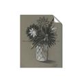 Picture of Charcoal Flower Drawing II _GroupedProduct_Rectangle_Portrait_Unframed_Print_Only_
