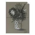 Picture of Charcoal Flower Drawing II _GroupedProduct_Rectangle_Portrait_Unframed_Print_Only_