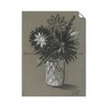 Picture of Charcoal Flower Drawing II _GroupedProduct_Rectangle_Portrait_Unframed_Print_Only_
