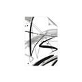Picture of Black & Silver Lines _GroupedProduct_Rectangle_Portrait_Unframed_Print_Only_