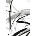 Picture of Black & Silver Lines _GroupedProduct_Rectangle_Portrait_Unframed_Print_Only_