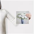 Picture of Flower in blue jar _GroupedProduct_Square_Canvas_