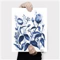 Picture of Blue Flower III _GroupedProduct_Rectangle_Portrait_Canvas_