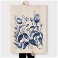 Picture of Blue Flower IV _GroupedProduct_Rectangle_Portrait_Canvas_
